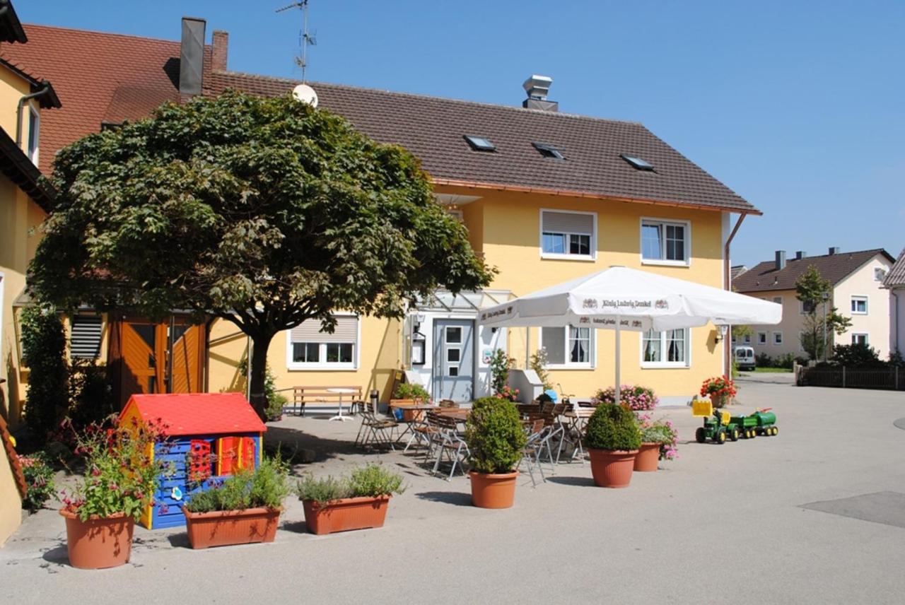 Landgasthof Adler Aislingen ภายนอก รูปภาพ